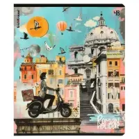 Тетрадь 48 листов в клетку, ErichKrause Roman Holiday, 60 г/м&sup2;, МИКС