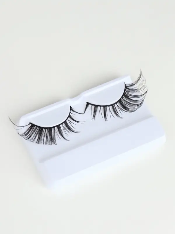 Ресницы накладные «Неповторимость», 10-18 мм, без клея, чёрные