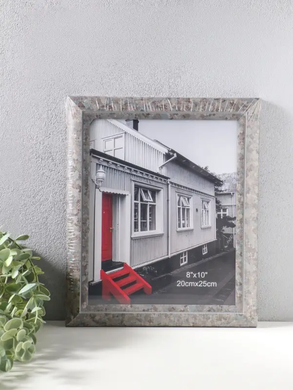 Фоторамка пластик 20х25 см "Марокканская мозаика" оттенки коричневого 29,8х25х2 см