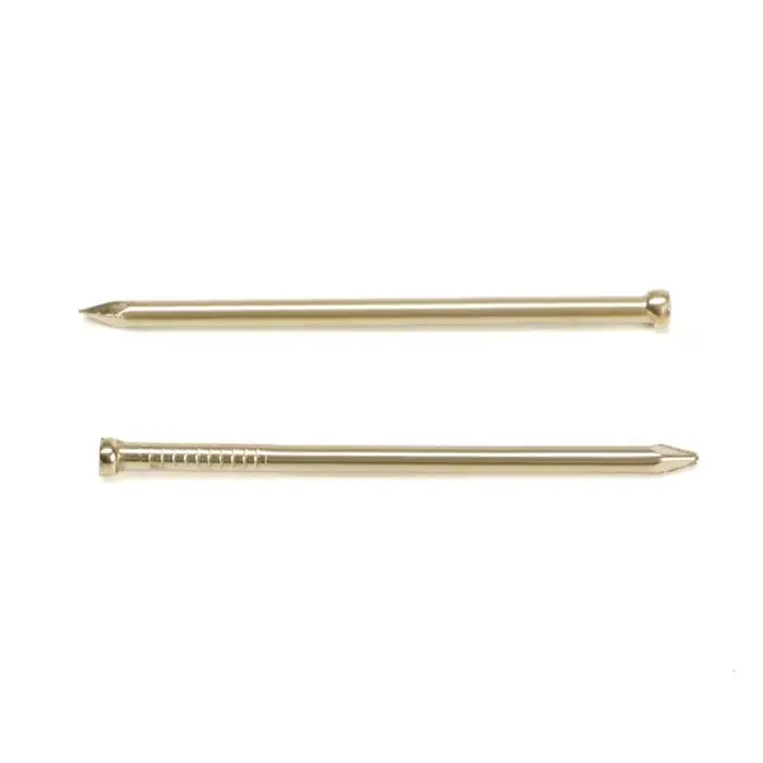 Гвозди СТРОЙБАТ, финишные, ГОСТ 7811-7035, латунированные, 1.4×30 мм, 50 шт. Гвозди СТРОЙБАТ, финишные, ГОСТ 7811-7035, латунированные, 1.4×30 мм, 50 шт.