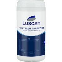 Салфетки для маркерных досок Luscan влажные 100 шт, 130х170