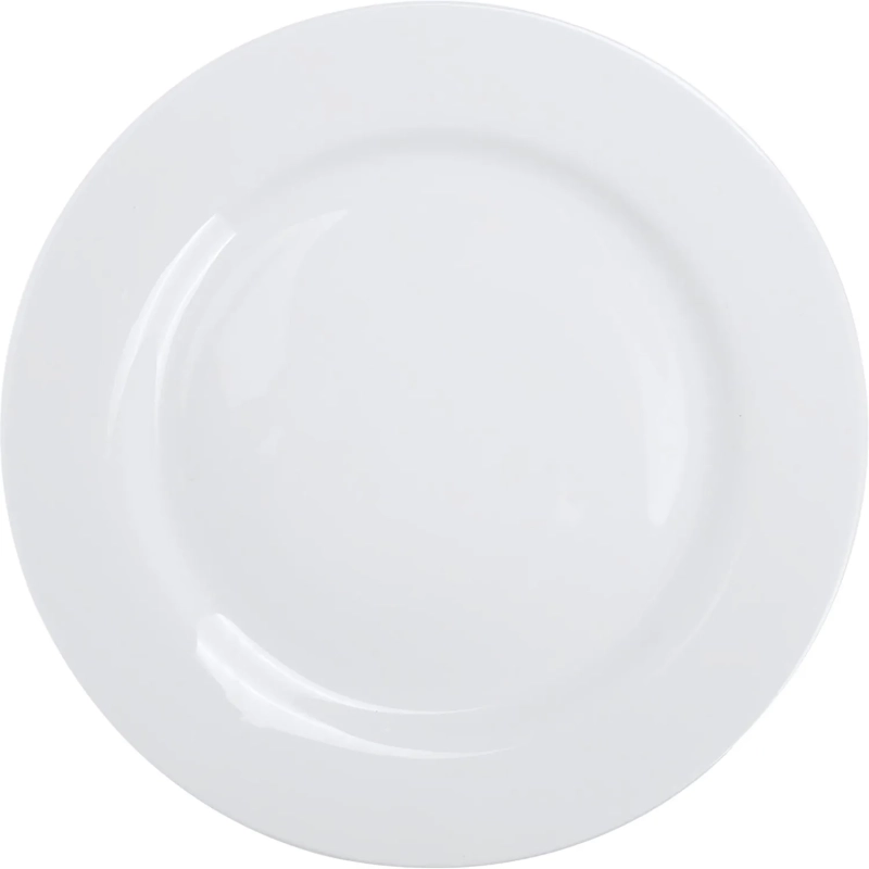 Тарелка Chan Wave Classic мелкая D 175мм фарфор, белый   , фк0176