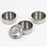 Ланч бокс TAKE IT EASY &laquo;Альструп&raquo;, 2.1 л, 3 уровня, нержавеющая сталь, серебристый