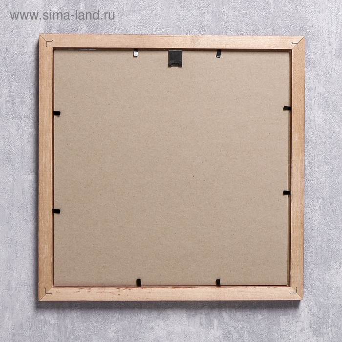 Фоторамка сосна с24 коричневая 25х25 см (пластиковый экран) Фоторамка сосна с24 коричневая 25х25 см (пластиковый экран)