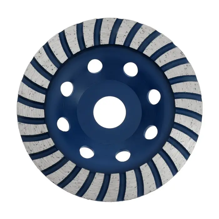 Чашка алмазная зачистная ТУНДРА, TURBO, 125 мм