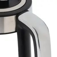 Чайник электрический RED SOLUTION G104, 1.7 л, 2200 Вт, стекло, съёмная крышка, серый