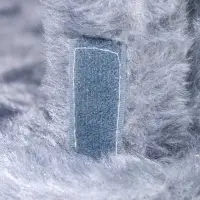 Домик для кошек с когтеточкой, квадратный, 3х-этажный, 33 × 42 × 63 см, ковролин, серая