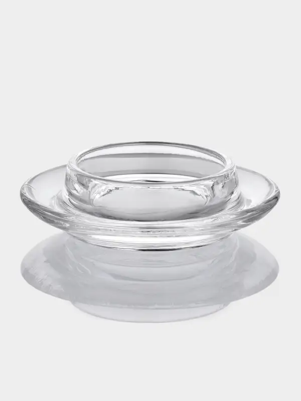 Икорница с крышкой  Икорница с крышкой "Купол" 7х7х9 см, прозрачная