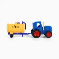 Игрушка трактор с бочкой