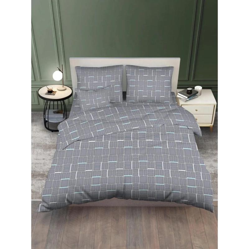 Постельное белье 1,5сп набивн.бязь 140г/м2 (нав.70х70 2шт.), микс