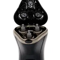 Электробритва Sakura SA-5417BK, роторная, 3 головик, триммер, чёрная Электробритва Sakura SA-5417BK, роторная, 3 головик, триммер, чёрная