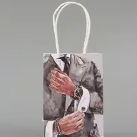 Пакет подарочный &laquo;Мужской&raquo;, 10 х 15 х 6 см