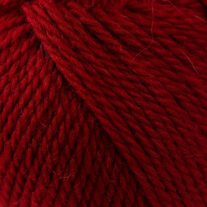 Пряжа Пряжа "Аргентинская шерсть" 100% импортная п/т шерсть 200м/100гр (091,вишня)