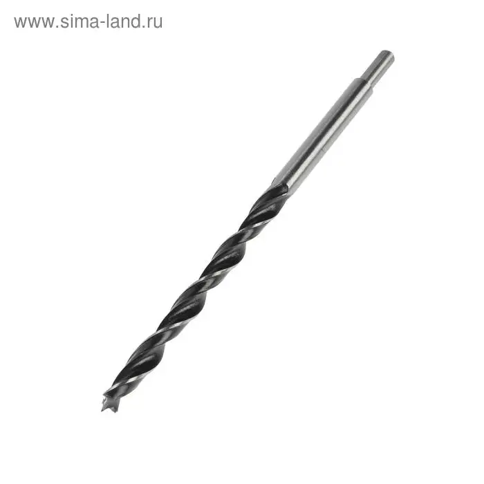 Сверло по дереву ТУНДРА, цилиндрический хвостовик, 14&times;300 мм