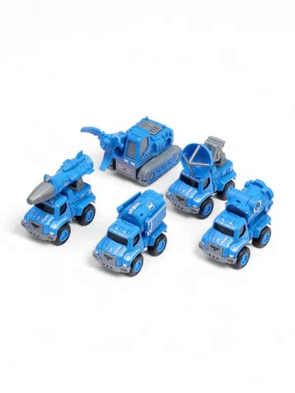 Робот-трансформер «Космобот», собирается из 5 машинок, подвижные детали