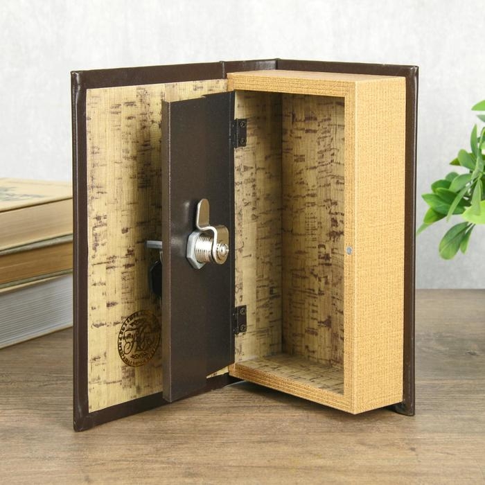 Сейф-шкатулка Сейф-шкатулка "Капитал" 21х14,5х5 см