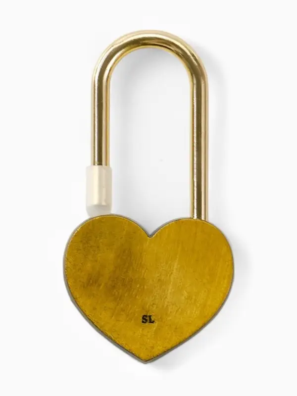 Замок свадебный «Сегодня и навсегда вместе», 3.7 х 7.6 см.