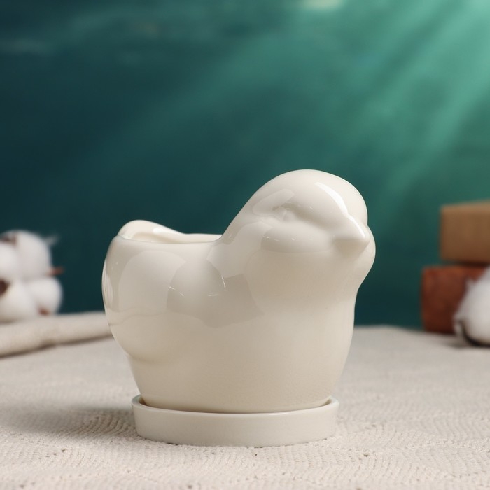 Горшок  Горшок "Птичка" 12х8,5см