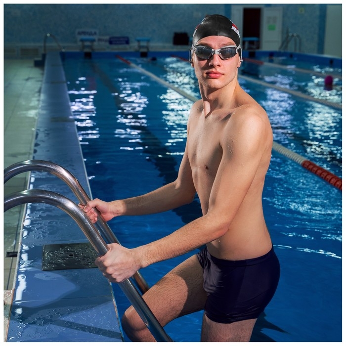 Очки для плавания ONLYTOP, беруши, цвета МИКС Очки для плавания ONLYTOP, беруши, цвета МИКС