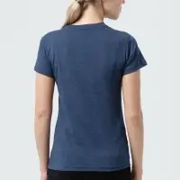 Футболка женская Regent Fit Women синий меланж, размер S