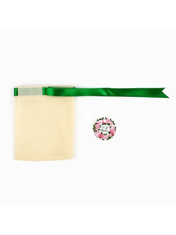 Мешочек подарочный из хлопка &laquo;С 8 марта&raquo;, 10&times;12 см &plusmn; 1.5 см