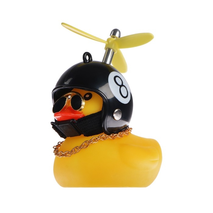 Утка с пропеллером, цвет желтый, восьмерка Утка с пропеллером, цвет желтый, восьмерка