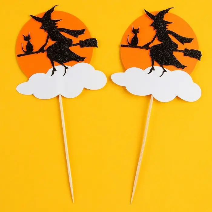 Шпажки для канапе «Ведьмочки», набор 2 шт. Шпажки для канапе «Ведьмочки», набор 2 шт.