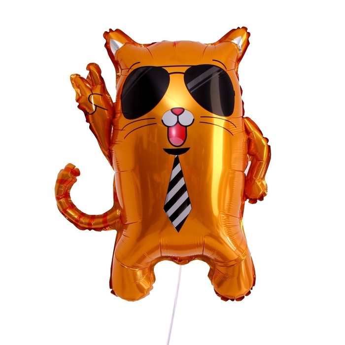 Шар фольгированный 24" &laquo;Кот в очках&raquo;