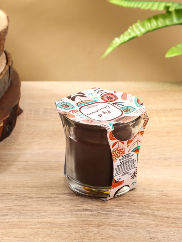 Свеча ароматическая Свеча ароматическая "Candle" 100 гр, инжир+корица