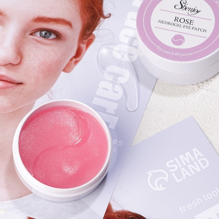 Гидрогелевые патчи для глаз с экстрактом розы 60 шт Гидрогелевые патчи для глаз с экстрактом розы 60 шт