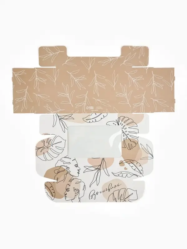 Коробка для эклеров, кондитерская упаковка, 5 вкладышей, &laquo;Для вдохновения&raquo;, 25.2&times;15&times;7 см