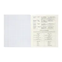 Комплект 12 предметных тетрадей 48 листов, справочная информация, 60гр, Мрамор пастель