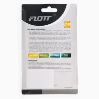 Секундомер FLOTT, 7.7&times;6.2&times;1.9 см, 2 отсечки, будильник, часы, календарь