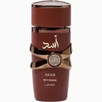 Парфюмерная вода мужская Lattafa ASAD BOURBON, 100 мл (по мотивам The Most Wanted Azzaro)