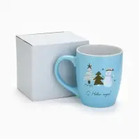 Кружка керамическая новогодняя &laquo;С новым годом!&raquo;, 690 мл