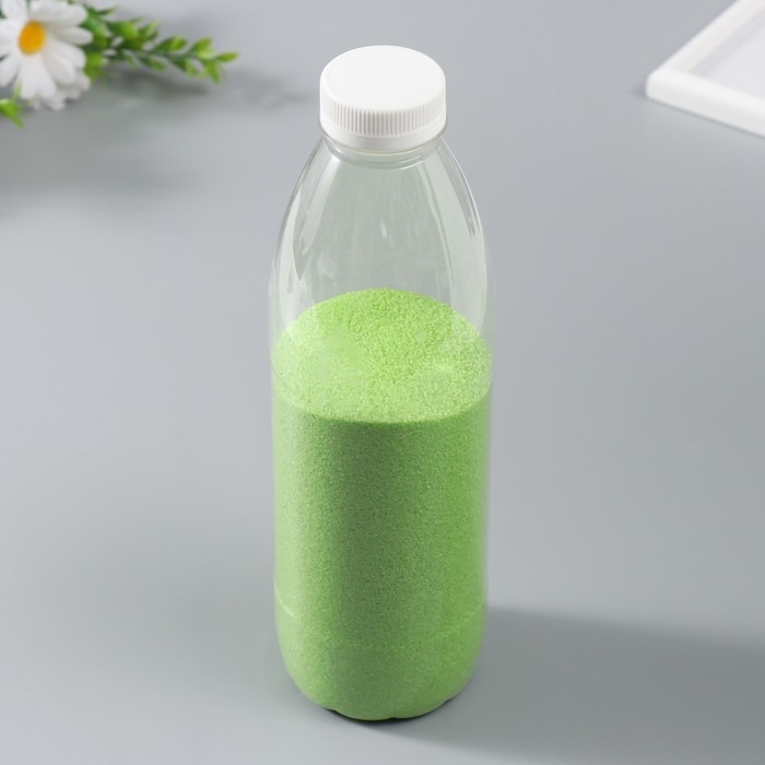 Песок цветной Песок цветной "Салатовый" 1000±50гр