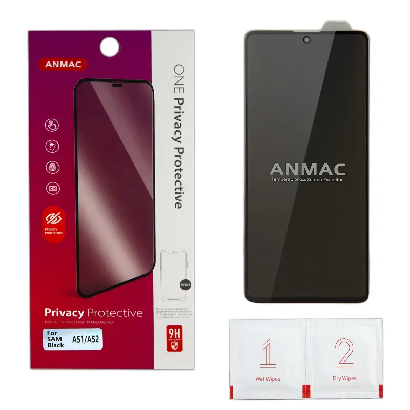 Защитное стекло для Samsung A51/A52 Anmac Privacy