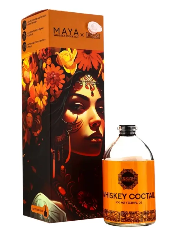 Диффузор ароматический MAYA WHISKEY COCTAIL 100 мл Диффузор ароматический MAYA WHISKEY COCTAIL 100 мл