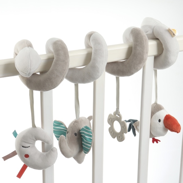 Растяжка на кроватку/коляску «Джунгли», с прорез., Крошка Я Растяжка на кроватку/коляску «Джунгли», с прорез., Крошка Я