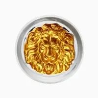 Стакан для виски стеклянный &laquo;Лев&raquo;, 280 мл