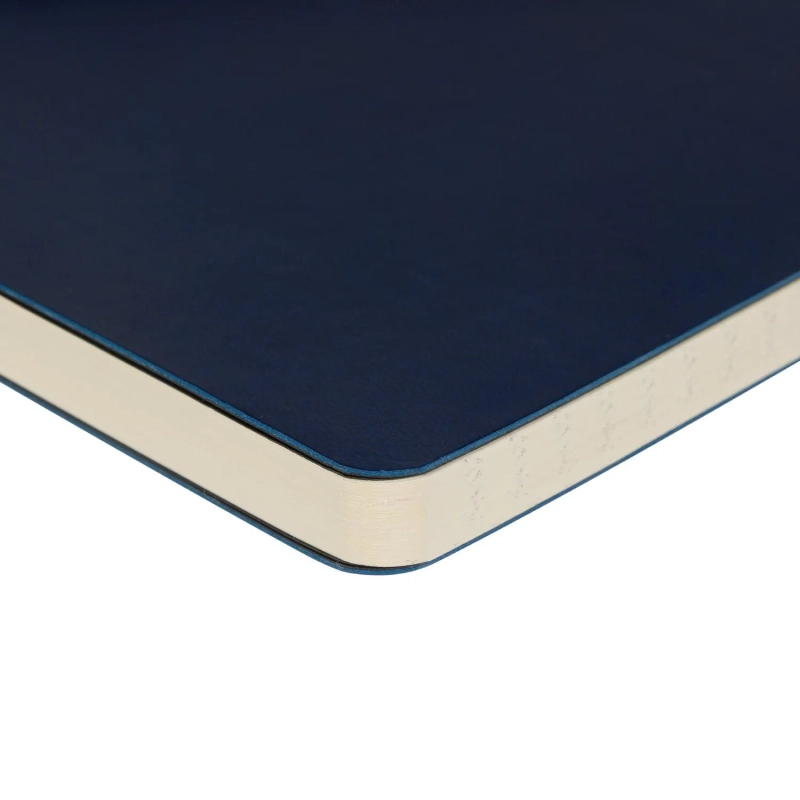 Блокнот А5 100л Bruno Visconti MEGAPOLIS FLEX VELVET темно-синий 3-526/18