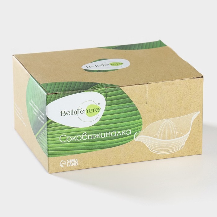 Соковыжималка фарфоровая на подставке из бамбука BellaTenero, 19×12×7,5 см, цвет белый Соковыжималка фарфоровая на подставке из бамбука BellaTenero, 19×12×7,5 см, цвет белый