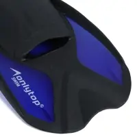 Ласты для плавания ONLYTOP, р. 42-43, чёрные, синие