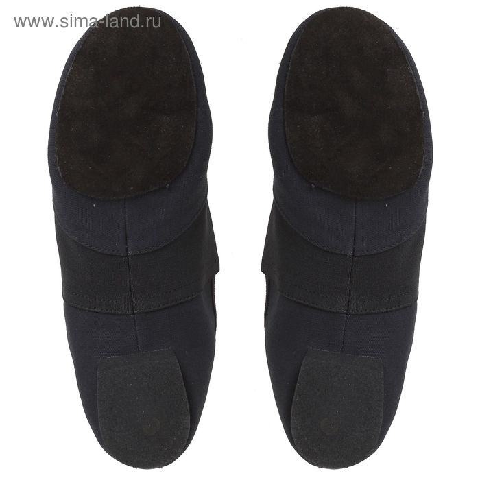 Джазовки тканевые, с резинкой, длина по стельке 25,5 см, цвет чёрный Джазовки тканевые, с резинкой, длина по стельке 25,5 см, цвет чёрный