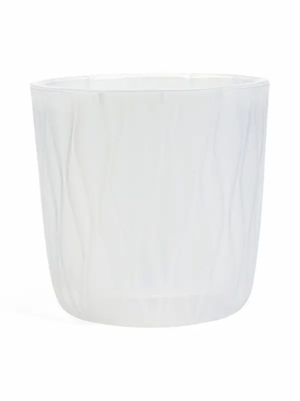 Кашпо со вставкой 2,3 л d15,7 см h15,2см  Кашпо со вставкой 2,3 л d15,7 см h15,2см "Desert" пластик прозрачный