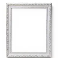 Рама для картин и зеркал Elegance de Lumi, 40&times;50 см, пластик, белая с золотом