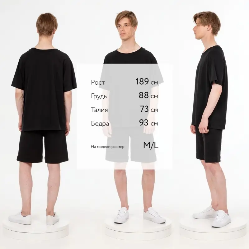 Футболка унисекс T2, черная, размер XS/S Футболка унисекс T2, черная, размер XS/S