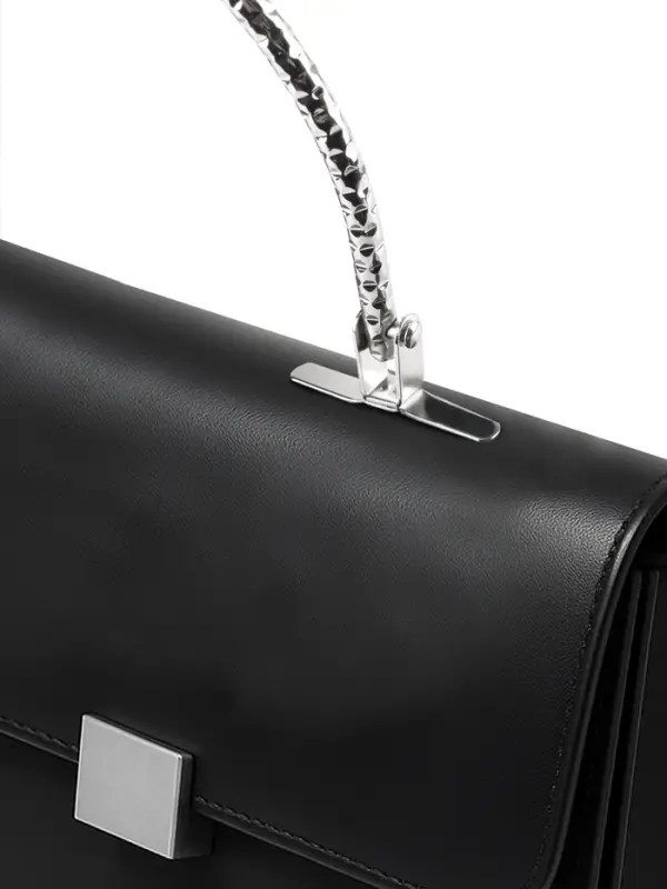 Ручка для сумки «Рифлёная рамка», металлическая, на прокол, 13×9 см, цвет серебряный Ручка для сумки «Рифлёная рамка», металлическая, на прокол, 13×9 см, цвет серебряный