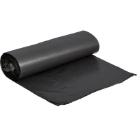 Мешки для мусора ПВД 120л 25мкм 10шт/рул черные 67х100см_СПБ