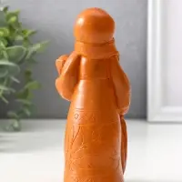 Фигура оберег «Берегиня мама», 14×6×5.5 см, красная глина